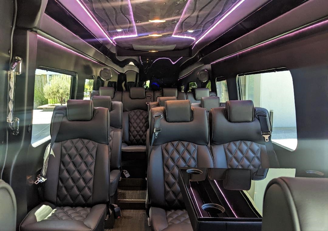 Mercedes Sprinter Van Executive Interior Rear